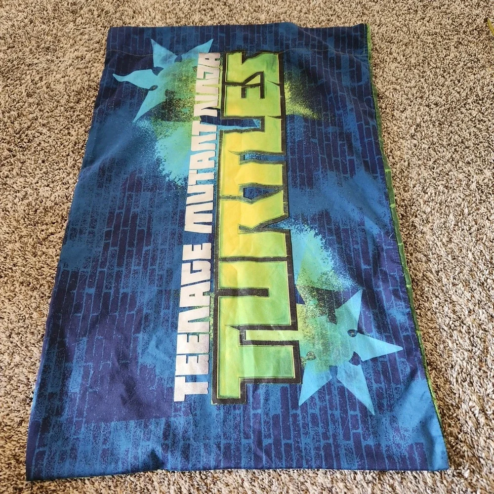 Teenage Mutant Ninja Turtles TMNT Pillowcase Time To Shell‎ Up Standard Size